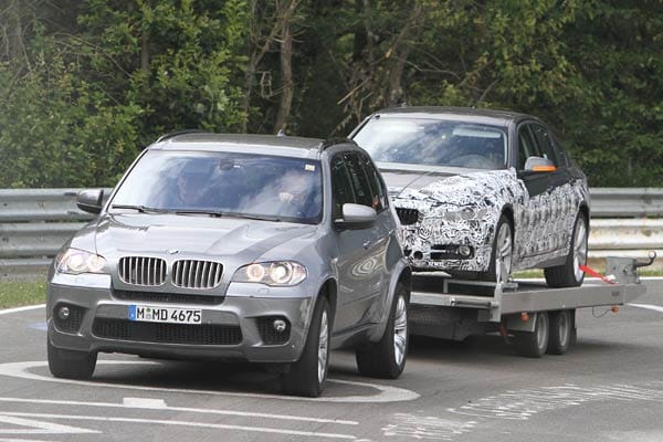 Erlkönig 3er BMW: Eine Testfahrt am Nürburgring ging schief.