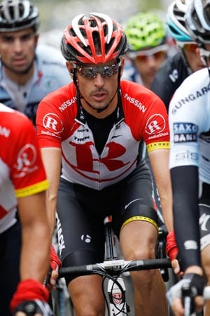 Bester Deutscher im Gesamtklassement ist derzeit Andreas Klöden vom Team Radioshack.