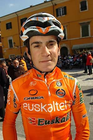 Auch für Für Euskaltel-Profi Amets Txurruka kam auf der 9. Etappe nach einem Sturz das Aus.