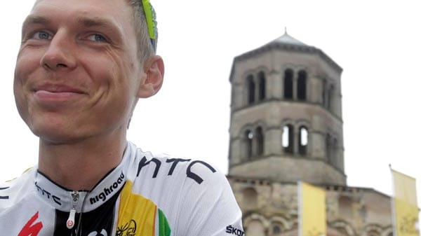 Gut drauf nach acht Etappen: Tony Martin liegt nur13 Sekunden hinter dem Gelben Trikot zurück.