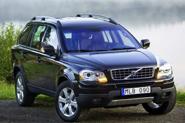Testverlierer in der oberen Mittelklasse ist beim ADAC-Test der Volvo XC90. Das SUV braucht einen Wendekreis von 12,90 Metern.
