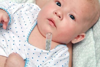 Fieber messen bei einem Baby ist nicht ganz einfach