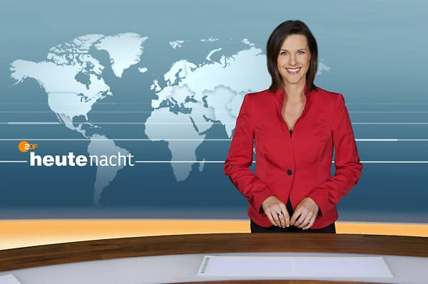 Als Moderatorin verschiedener "heute"-Ausgaben ist Kay-Sölve Richter seit 2010 beim "heute-journal" vertretungsweise als Co-Moderatorin zu sehen. (ZDF)