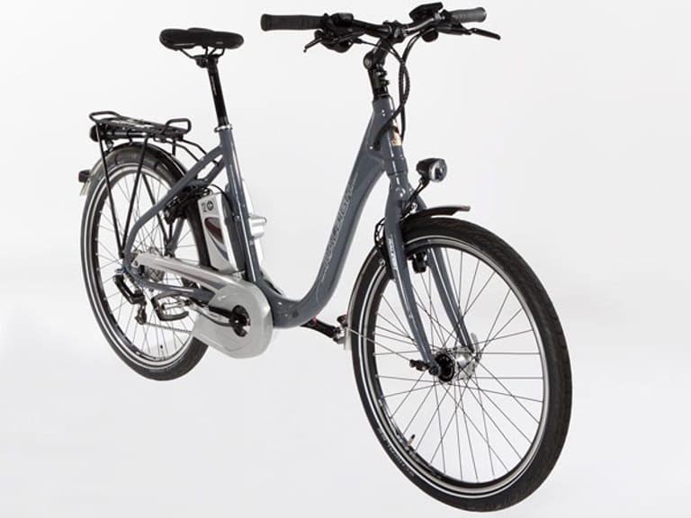 Ebenfalls die Note "gut" erreichte das etwas schwächer bewertete Raleigh Leeds HS. Wie der Testsieger in dieser Fahrradgattung überzeugt auch dieses Bike vor allem durch die guten Bremsen. 2400 Euro kostet das Bike.
