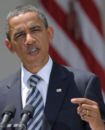 US-Präsident Obama musste beim Sparpaket viele Abstriche machen. US-Präsident Obama musste beim Sparpaket viele Abstriche machen.