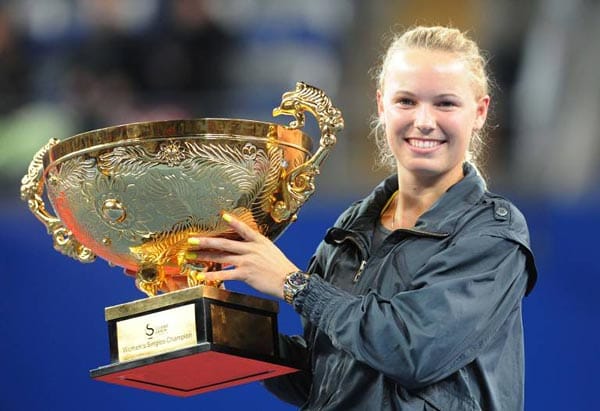 Nr. 2: Carolin Wozniacki. Die Dänin beendete das Tennisjahr 2010 an Nummer eins der Tennis-Weltrangliste und verdiente insgesamt 12,5 Millionen US-Dollar.