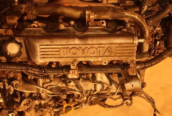 Der kleine Motor stammt von Toyota.
