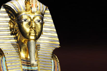 Die weltberühmte Totenmaske von Tutanchamun