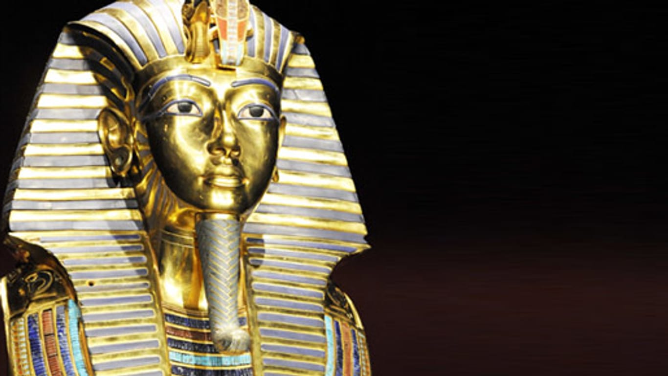 Die weltberühmte Totenmaske von Tutanchamun