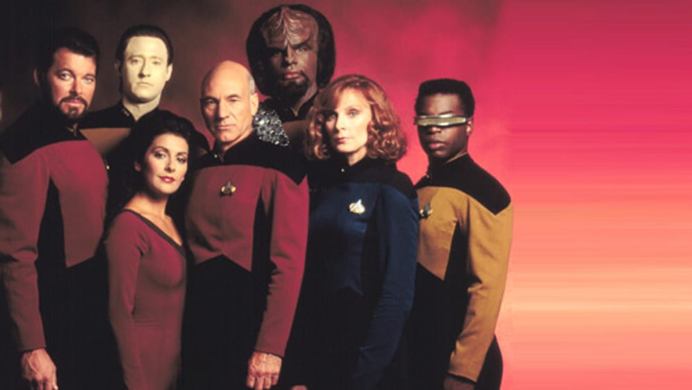 Die Crew aus "Star Trek - Das nächste Jahrhundert"