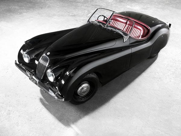 Der Jaguar XK 120 war 1948 das schnellste Auto der Welt - und wohl einer der schönsten Roadster.