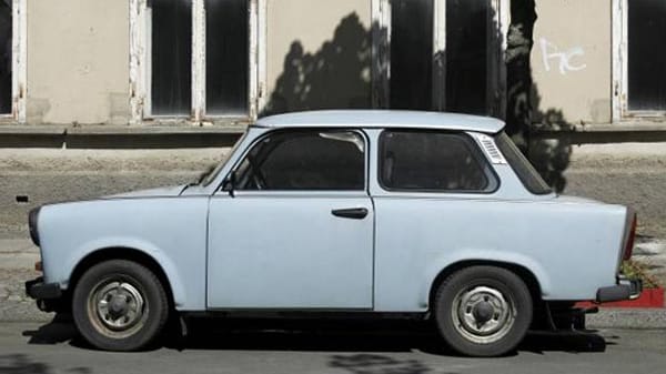 Der Trabant wurde 1958 das erste Mal gebaut und war das Symbol für die DDR - vielleicht erlebt er seine Neuauflage als "Trabant nt".