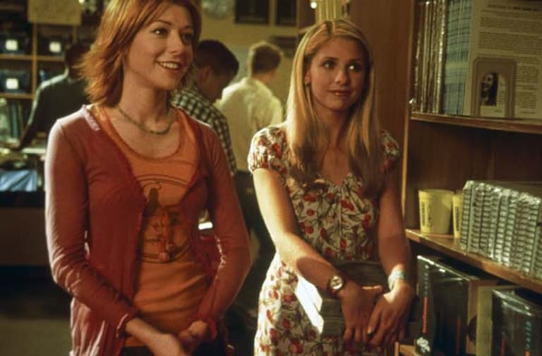 Am Ende der fünften Staffel der Vampirserie "Buffy" bringt die von Sarah Michelle Gellar gespielte Dämonenjägerin ein großes Opfer. Um ihre Schwester Dawn zu retten, springt sie in ein Energiefeld.