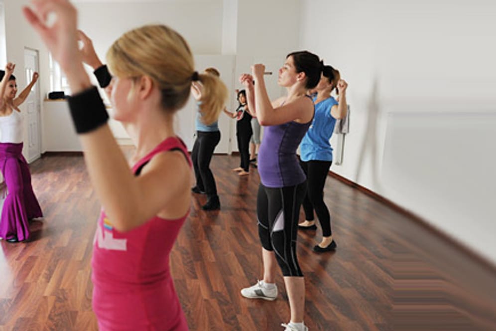 Zumba ist ein neuer Fitnesstrend.