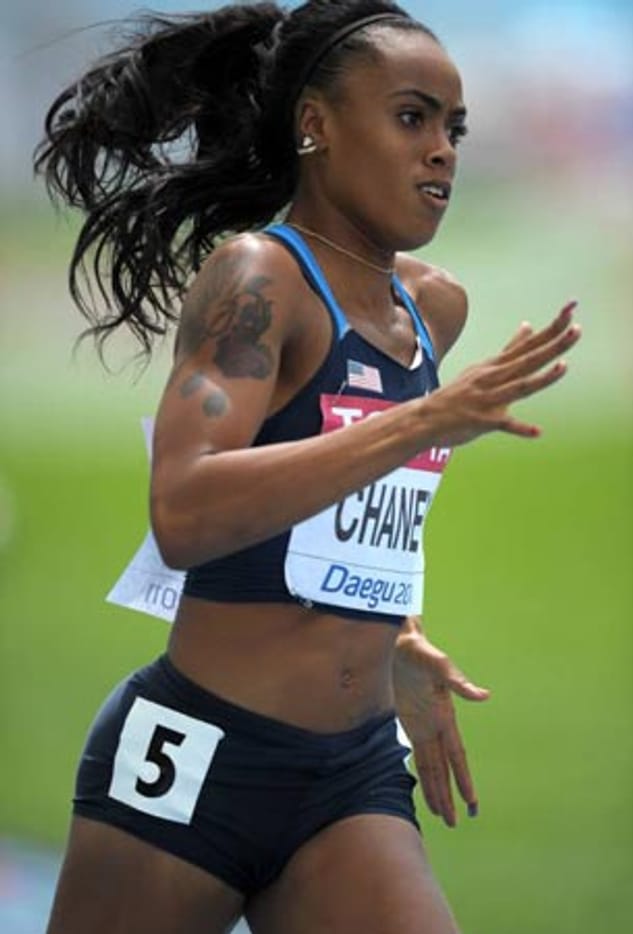 Die US-Amerikanerin Jasmine Chaney besticht durch ihre Schönheit. Ihre Disziplin: 400-Meter-Hürden.