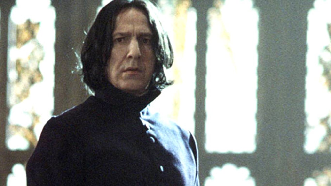 Alan Rickman als Severus Snape in "Harry Potter und die Kammer des Schreckens"