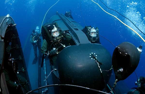 Zur Ausbildung gehört auch der Umgang mit Kleinst-U-Booten wie dem SDV, mit dem die Elitekämpfer unbemerkt an Land gelangen sollen. Entsprechend ihrem breitgefächerten Einsatzprofil haben die Seals Zugriff auf die gesamte Waffentechnik der USA sowie alle weltweit verfügbaren Waffenmuster.