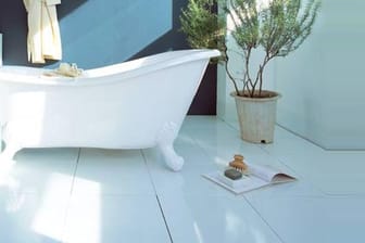 Eine freistehende Badewanne - Luxus pur