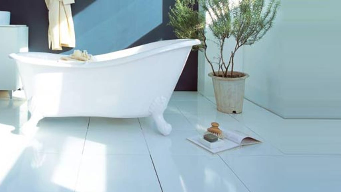 Eine freistehende Badewanne - Luxus pur