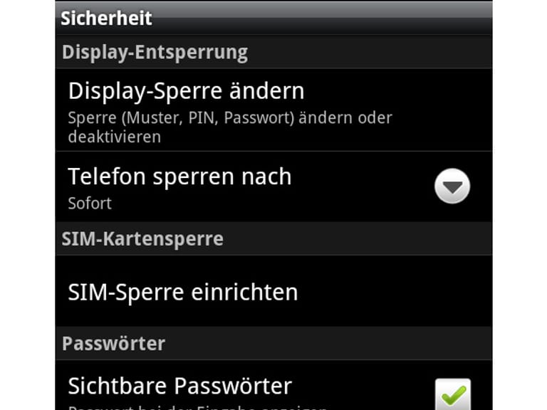 Android-Tipp: Smartphone sicher machen