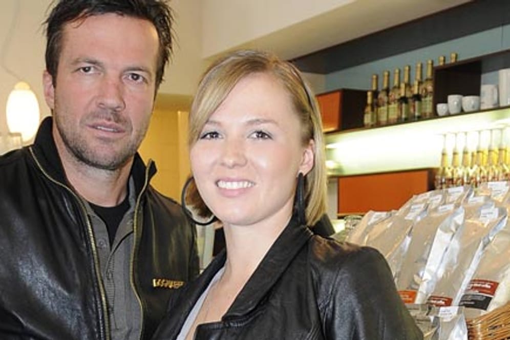 Lothar Matthäus mit Tochter Alisa