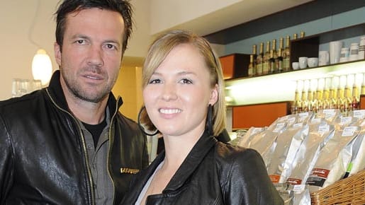 Lothar Matthäus mit Tochter Alisa