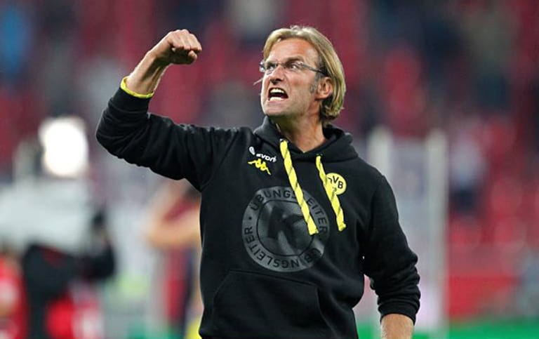 Jürgen Klopp (nach dem ersten Sieg des BVB seit fast 20 Jahren in München): "Bei unserem letzten Sieg in München wurden die meisten meiner Spieler noch gestillt."