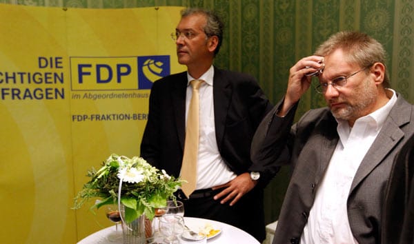 Die FDP erlebt hingegen erneut ein Debakel bei einer Landtagswahl. In Berlin bekommt sie sogar nur noch 1,8 Prozent der Stimmen.