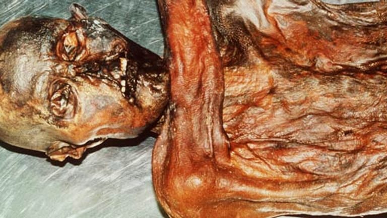 Eis konservierte "Ötzis" Körper für über 5000 Jahre