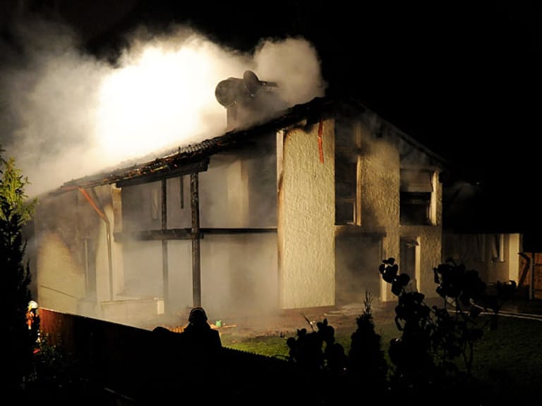 Ruine: Das Feuer hat das Gebäude unbewohnbar gemacht.