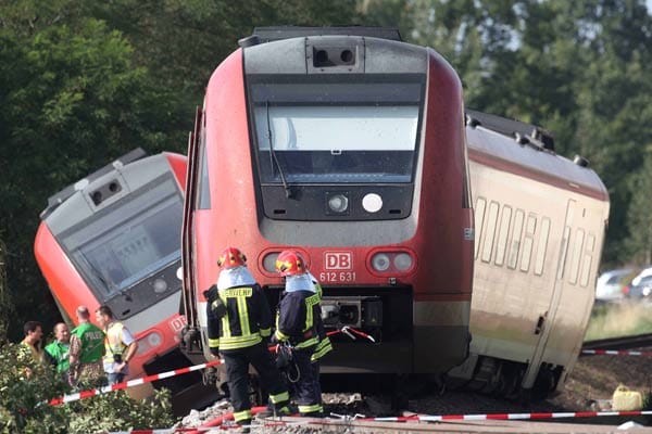 Die Bahnstrecke ist bis auf Weiteres gesperrt.