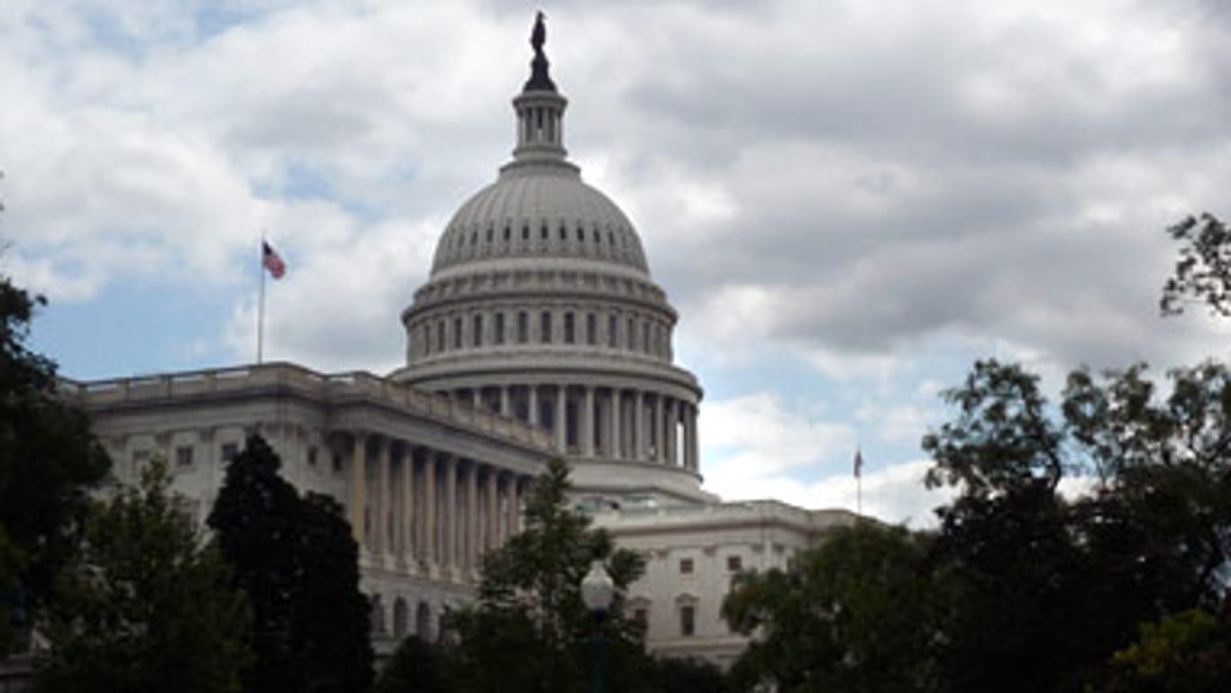 Das Kapitol in Washington: Unter dem Schuldenstreit zwischen Republikanern und Demokraten könnte die Kreditwürdigkeit leiden.