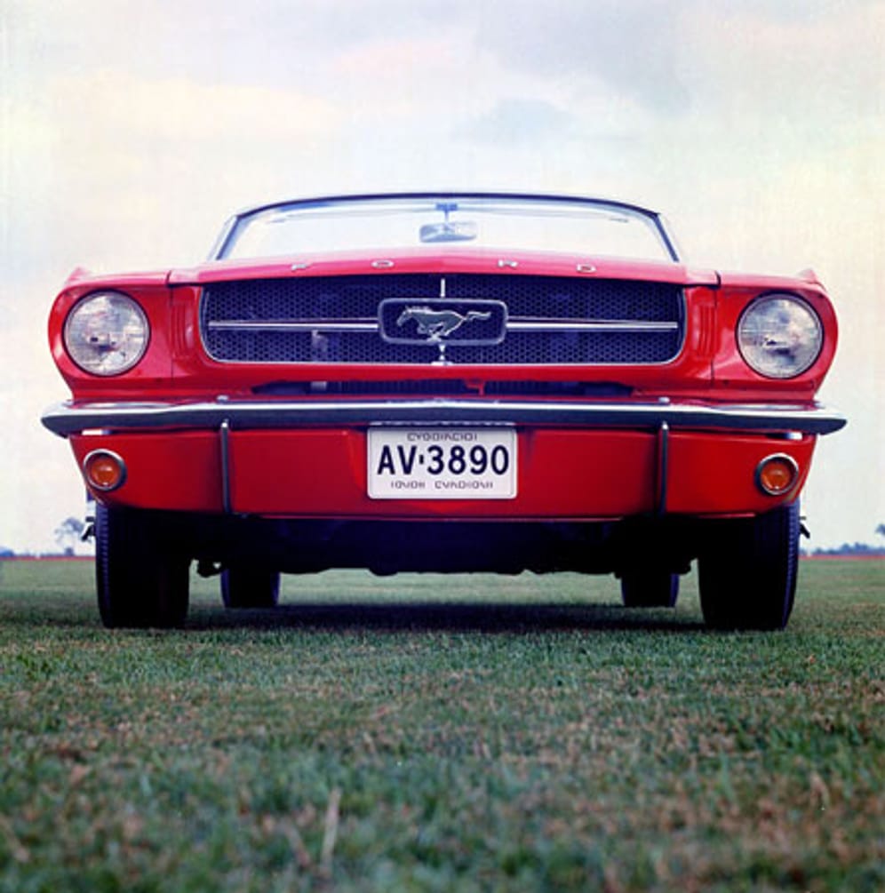 Eher ein Pony Car denn ein Muscle Car: Der Ford Mustang 1964.