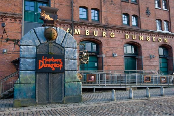 Im "Hamburg Dungeon" lockt das "Labyrinth der Verlorenen". Hier schlagen die Herzen von Gruselfans höher.