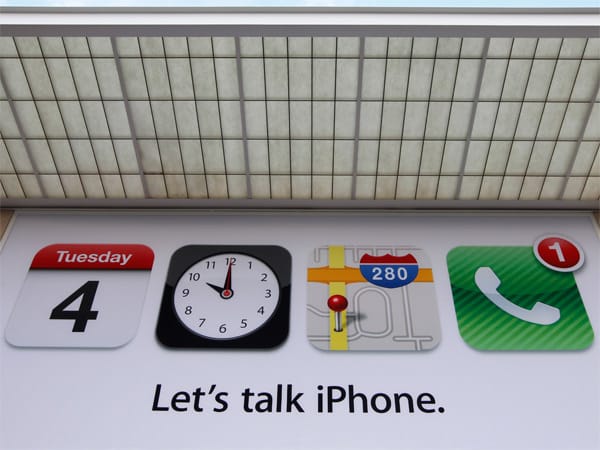 "Let's talk iPhone": Unter diesem Motto fand die Vorstellung des iPhone 5 statt.