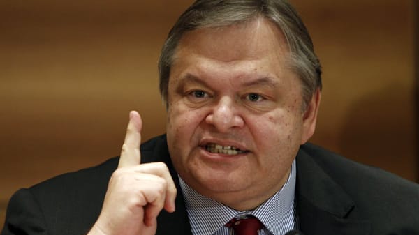 Hellas Finanzminister Venizelos hat einen Schatz entdeckt