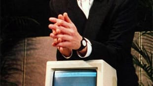 Steve Jobs und seine Erfindungen: Der Macintosh.