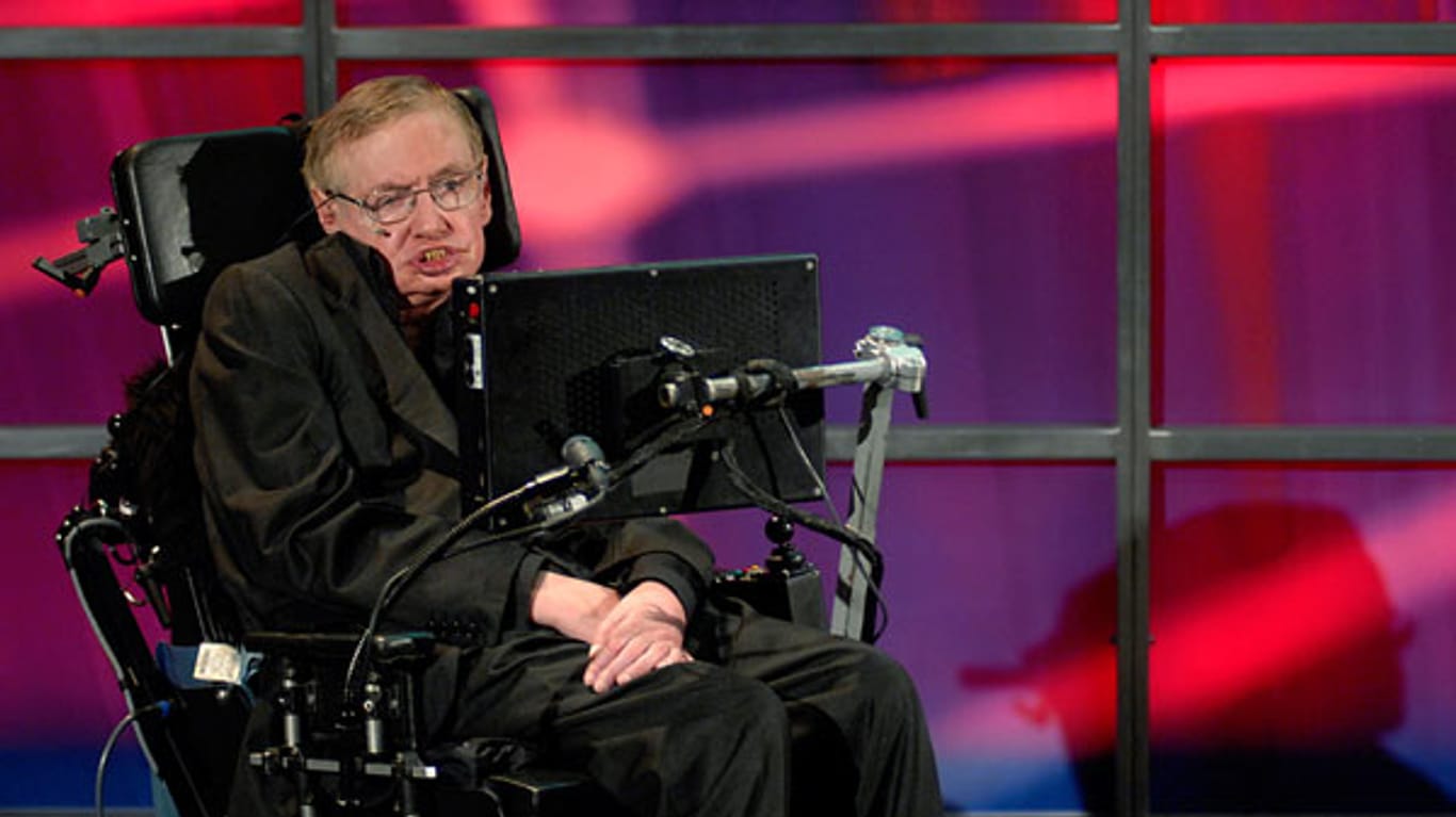 Stephen Hawking ist der wohl bekannteste ALS-Patient.