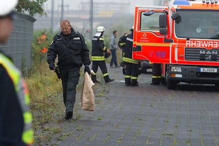 Am Berliner Hauptbahnhof wurden Brandsätze gefunden