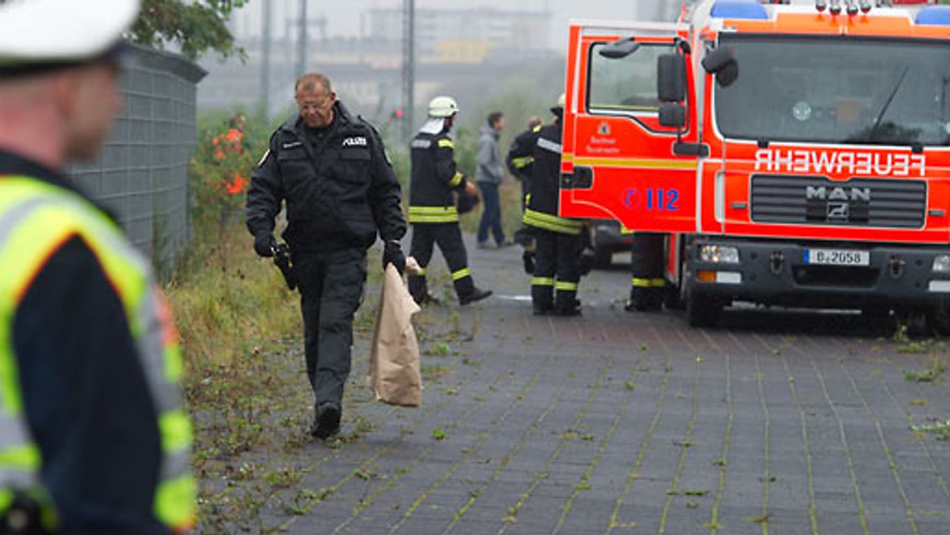 Am Berliner Hauptbahnhof wurden Brandsätze gefunden