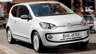 VW up! in Fahrt