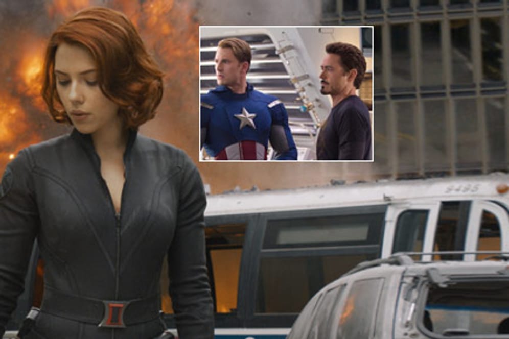 Scarlett Johansson, Chris Evans, Robert Downey jr. - bei "Marvel's The Avengers" geben sich die Stars die Klinke in die Hand. (Fotos: Marvel)