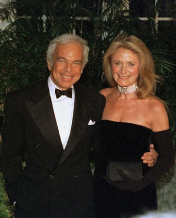 Ralph Lauren mit seiner Frau Ricky
