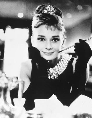 Film-Mode-Ikonen: Audrey Hepburn.