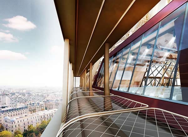 Weniger Kitsch, dafür ein tolles neues Design - so will man auch Pariser auf den Eiffelturm locken.