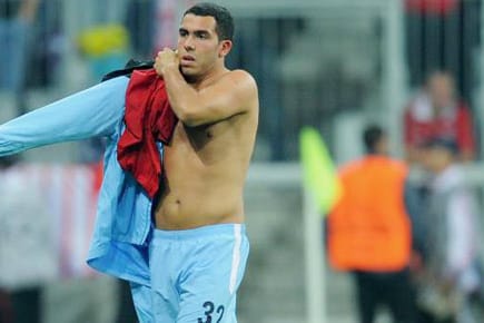 Enfant terrible: Carlos Tevez steht bei City auf dem Abstellgleis.
