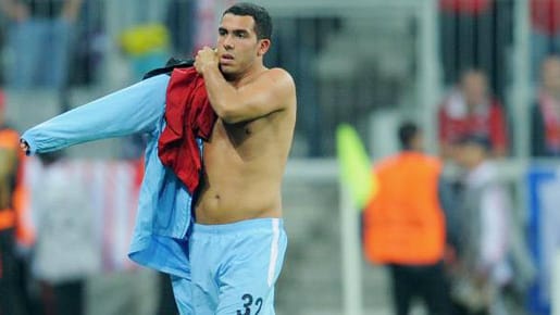 Enfant terrible: Carlos Tevez steht bei City auf dem Abstellgleis.