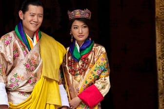 Der König von Bhutan hat geheiratet.