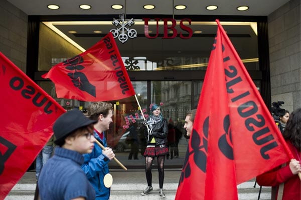Anti-Banken-Proteste in Zürich