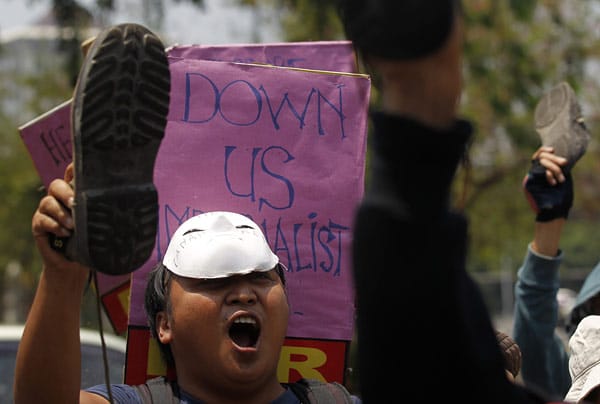 Anti-Banken-Proteste in Indonesien